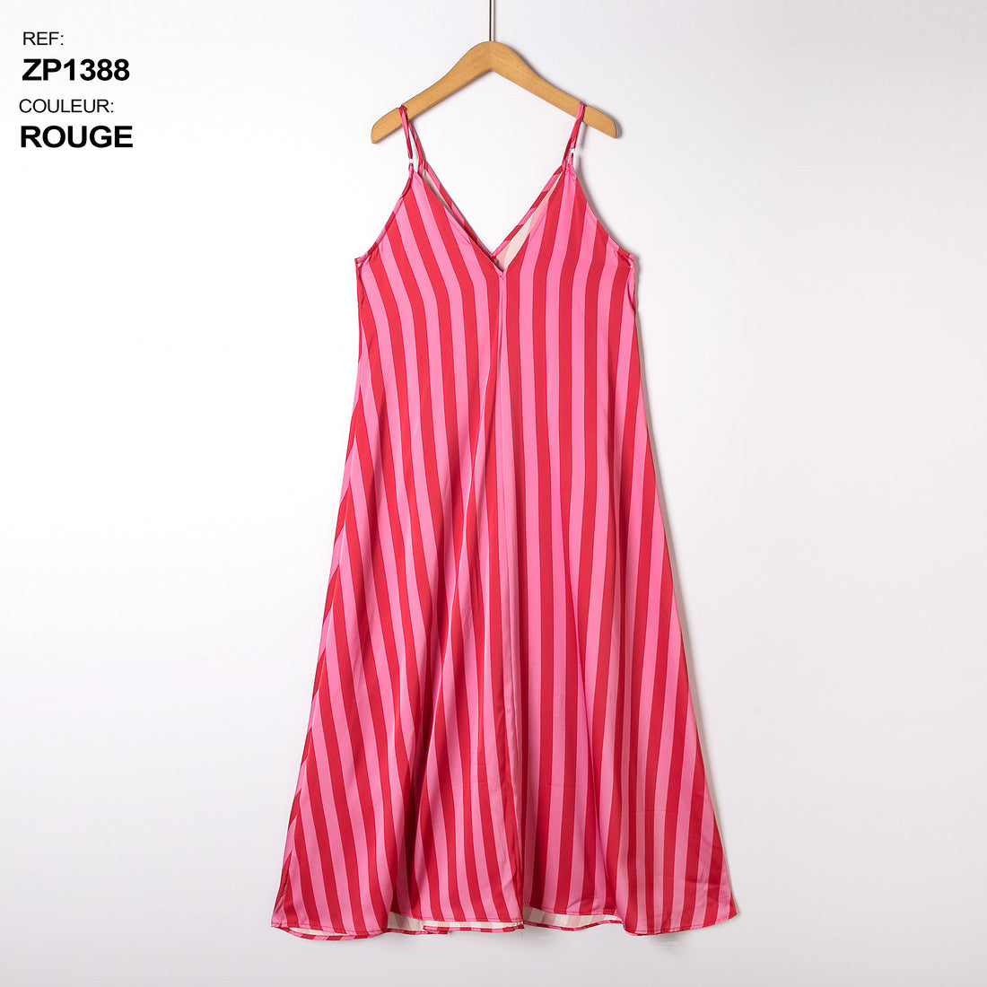 Striped strap dress