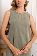 Jurken - Paloma sleeveless dress with pockets van Kilky