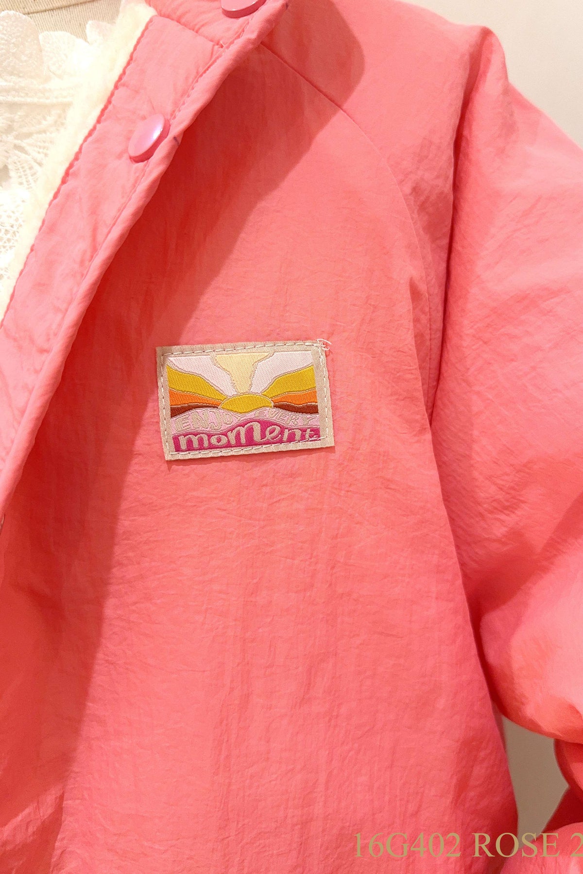 Reversible teddy coat