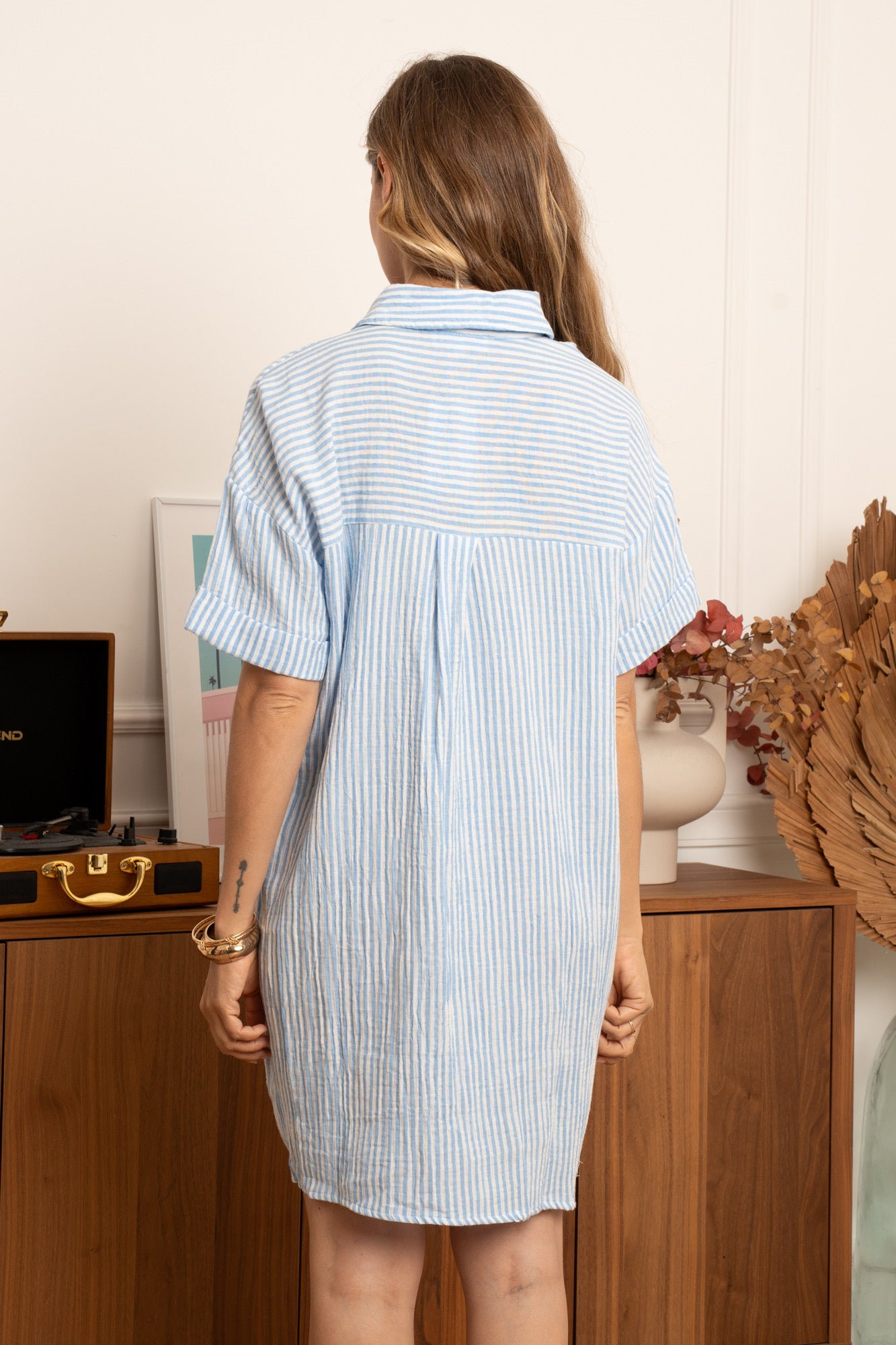 Jurken - Striped summer dress van Kilky