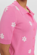 Pink Cosmos Pulls - Numargit Pullover van Numph