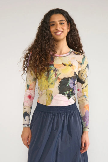 Nualmia Ls Mesh Top