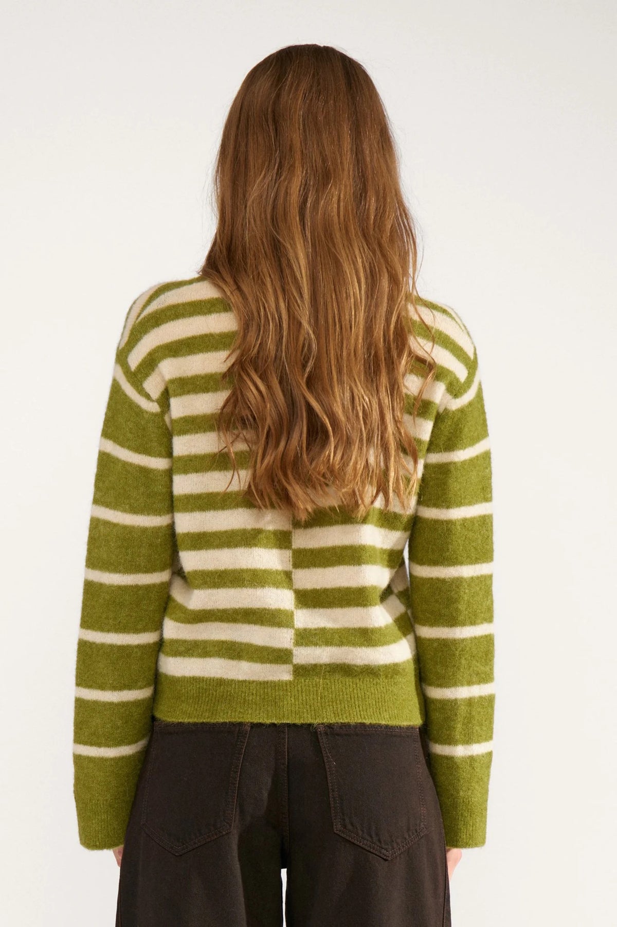 Nuriette Block Stripe Pullover