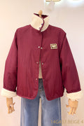 Jassen - Reversible teddy coat van Meisjes