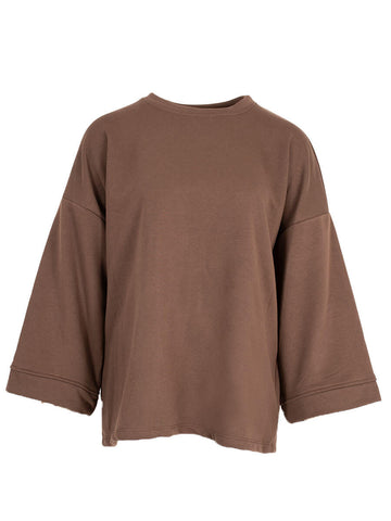 dark brown One Size Sweaters - 7974 Sweater top van Azzurro