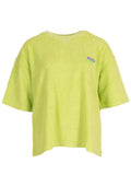 Lime One Size Tops - Short sleeve Terry Top van Meisjes