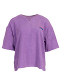 Paars One Size Tops - Short sleeve Terry Top van Meisjes
