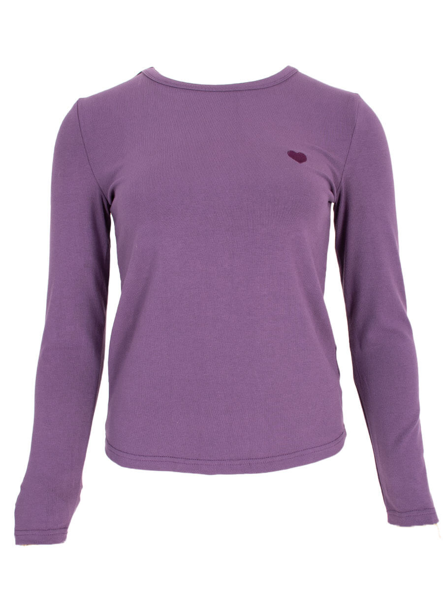 purple S M Tops - 9269 Longsleeve van Azzurro