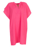 fushia Jurken - Kaftan summer dress van Azzurro