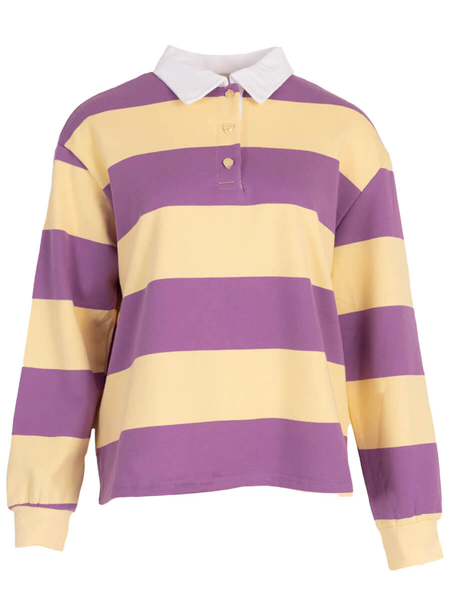 Sweaters - Striped Polo van Meisjes