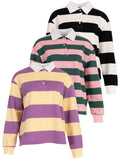 Sweaters - Striped Polo van Meisjes