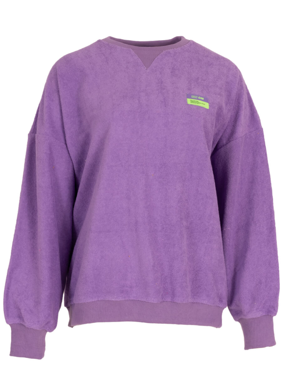 paars One Size Sweaters - Terry fluo Sweater van Meisjes