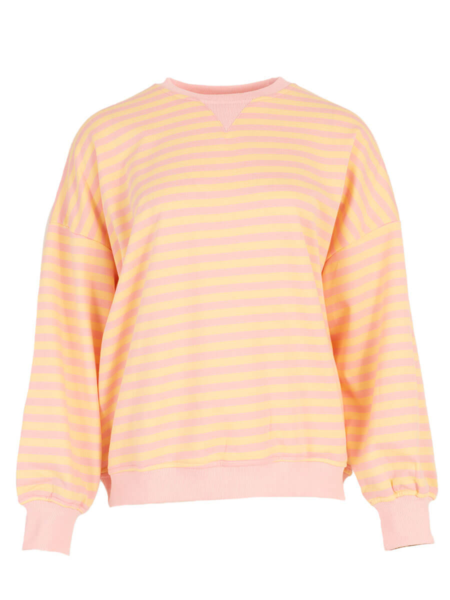 Sweaters - Striped colourblock Sweater van Meisjes