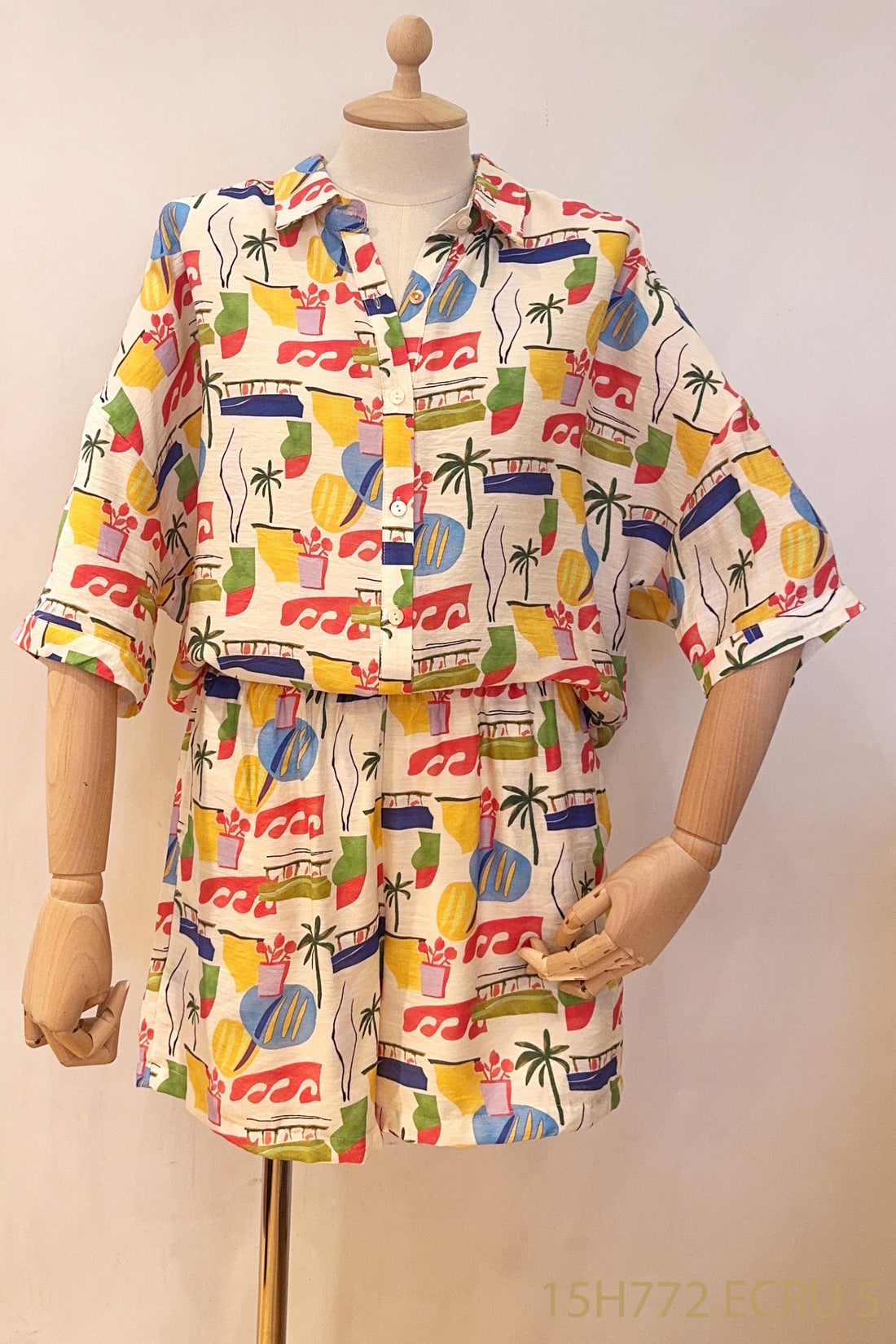 ecru Shirts - Tropical shirt van Season