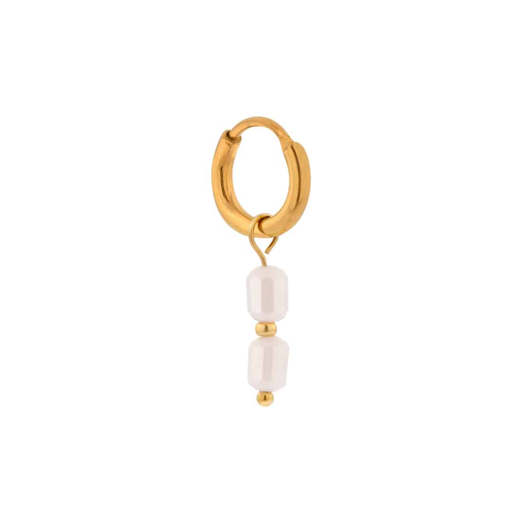 Sgroppino hoop gold Juwelen - Label Kiki oorbel 14.95 (per stuk) van Label Kiki