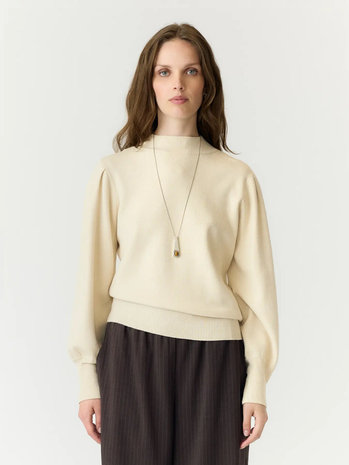 Yasfonny Ls Knit Pullover Noos - SS25