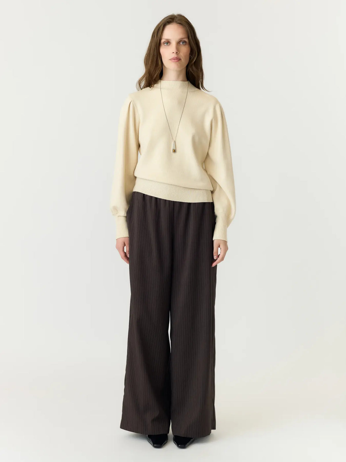 Yasfonny Ls Knit Pullover Noos - SS25