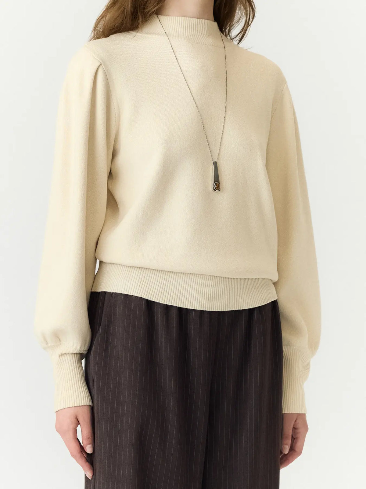 Yasfonny Ls Knit Pullover Noos - SS25