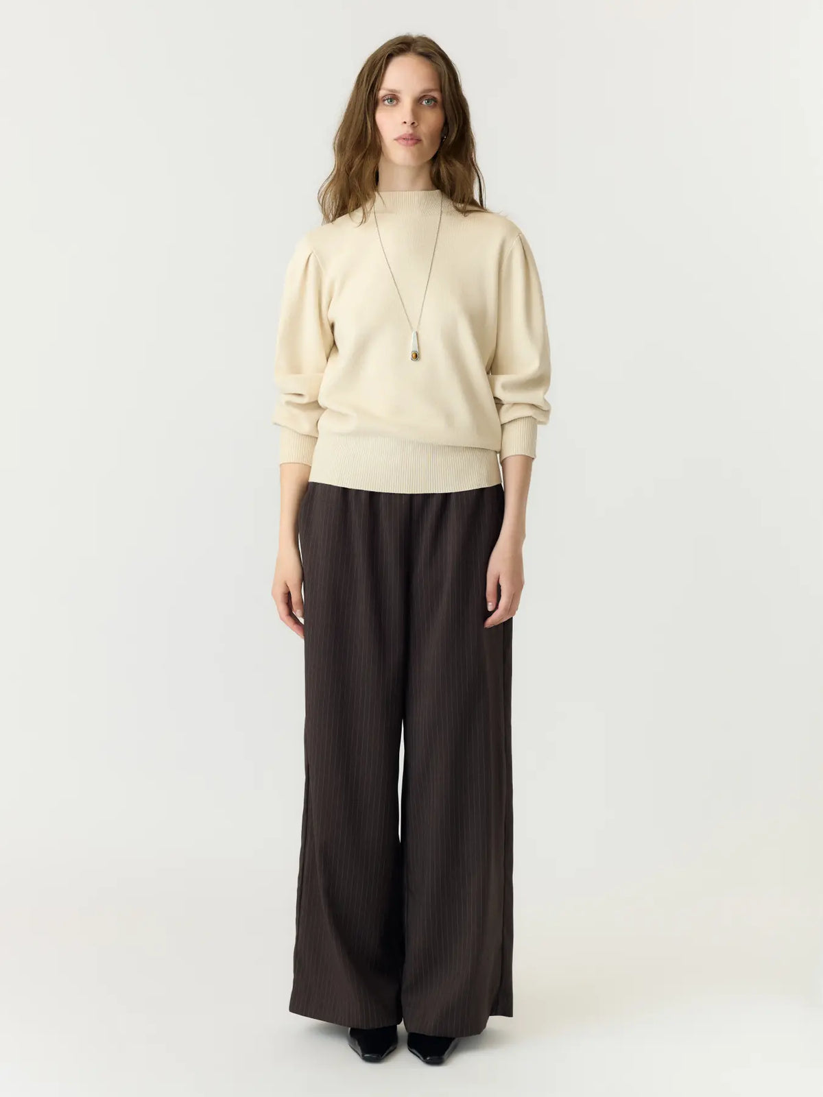 Yasfonny Ls Knit Pullover Noos - SS25