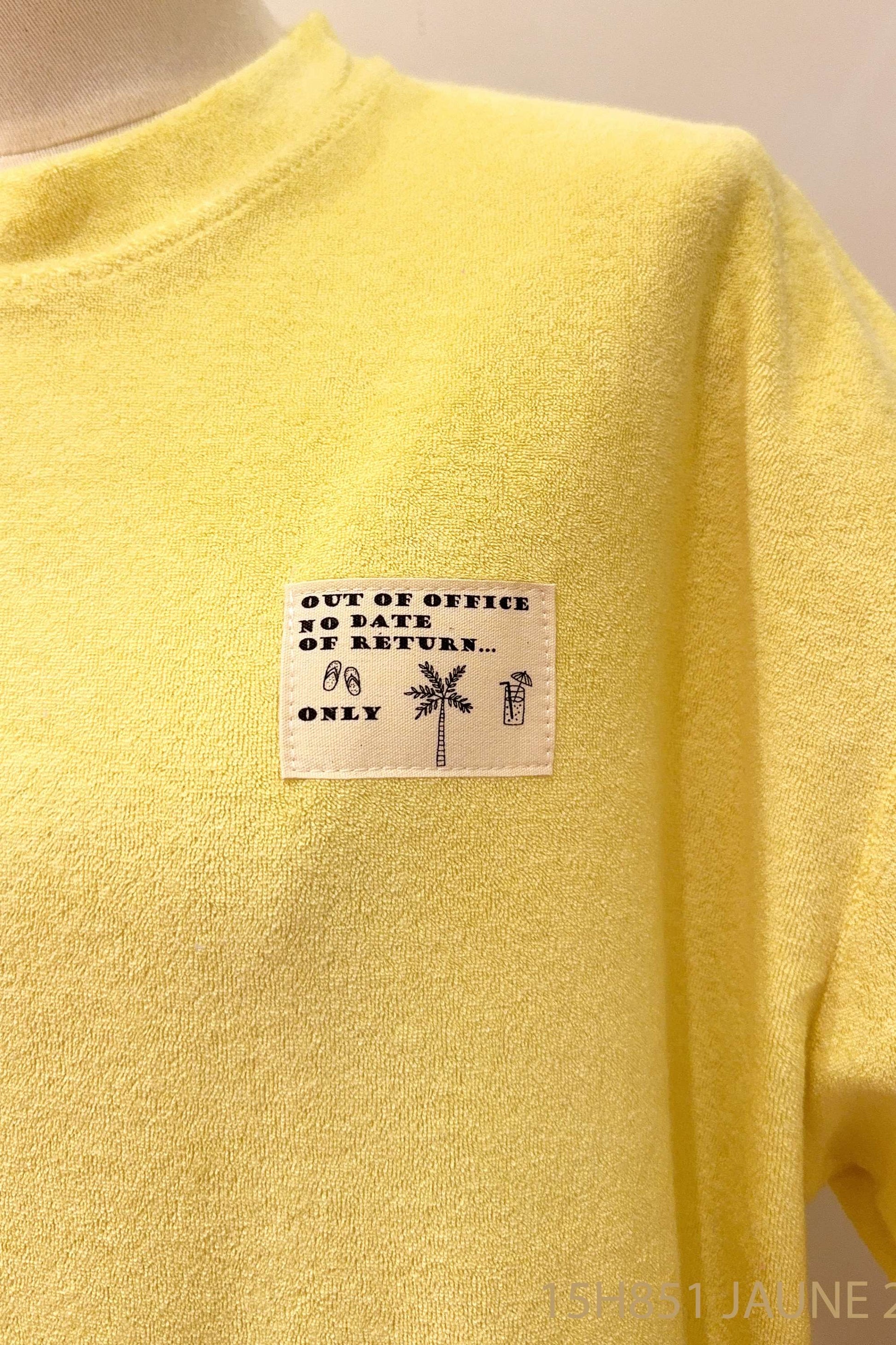 Tops - Out of office patch Terry Top van Season