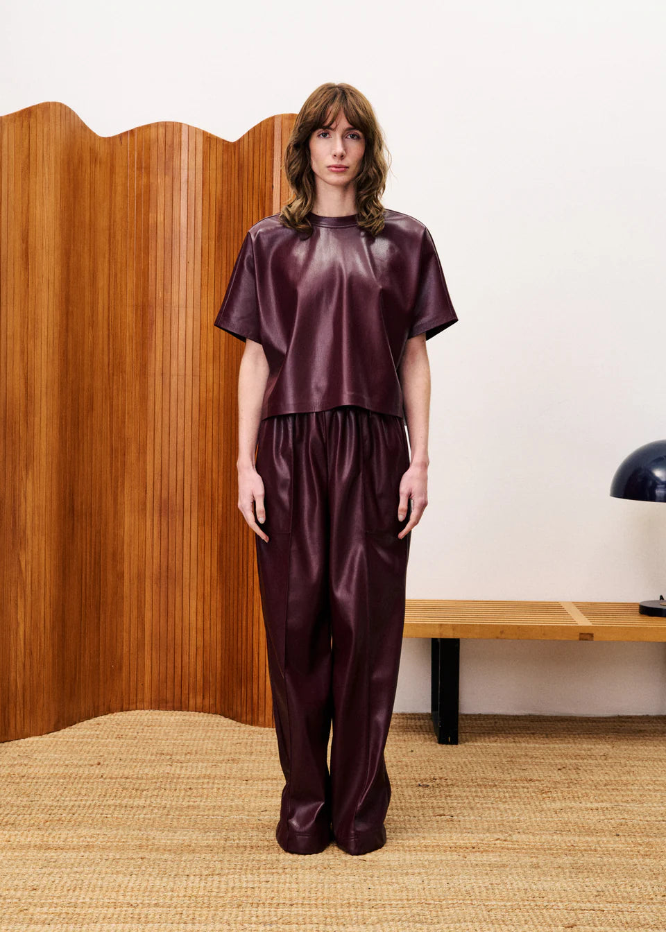 Pantalon MICHAUX Bordeaux
