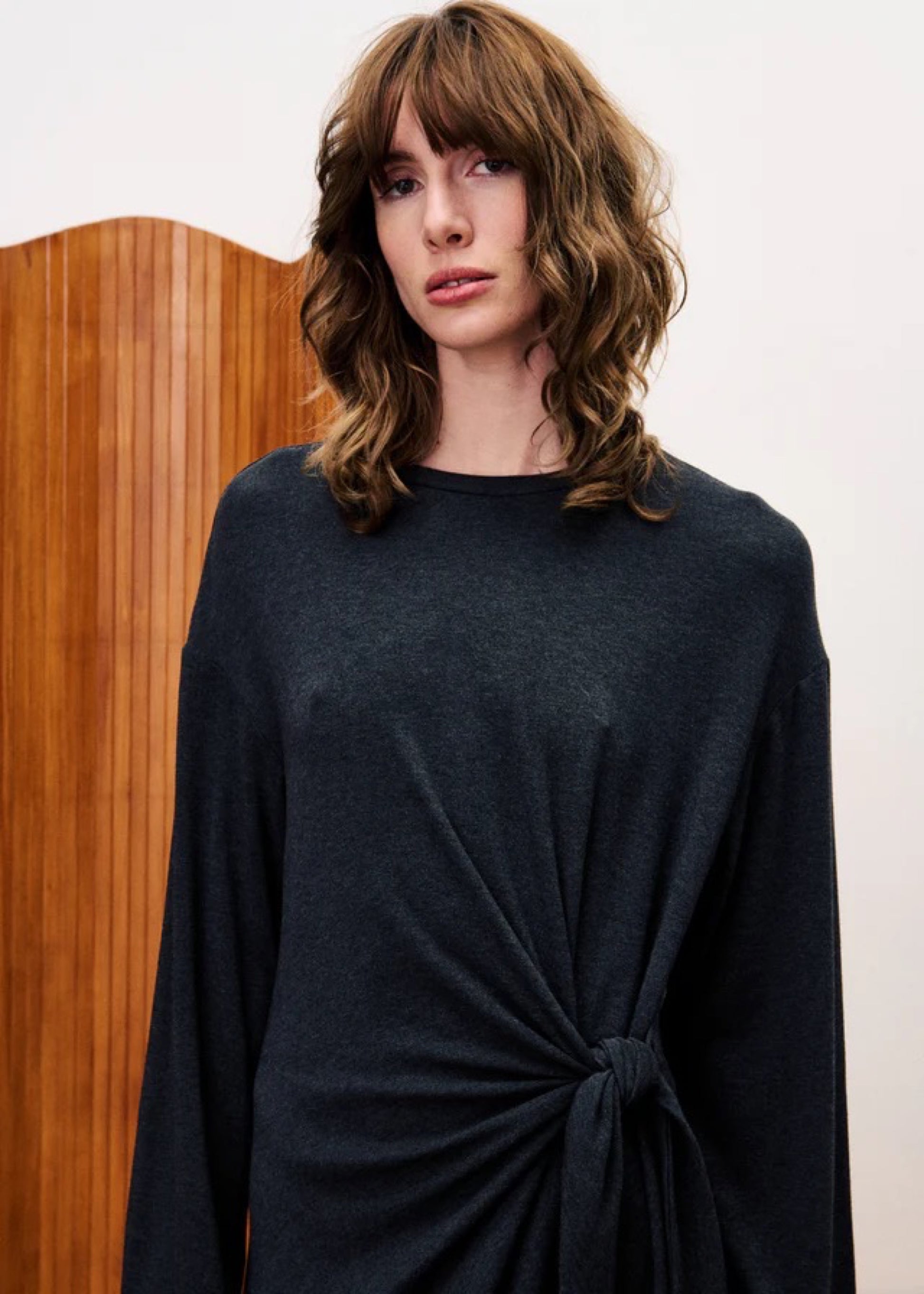 ANTHRACITE Jurken - Valeriane dress van FRNCH