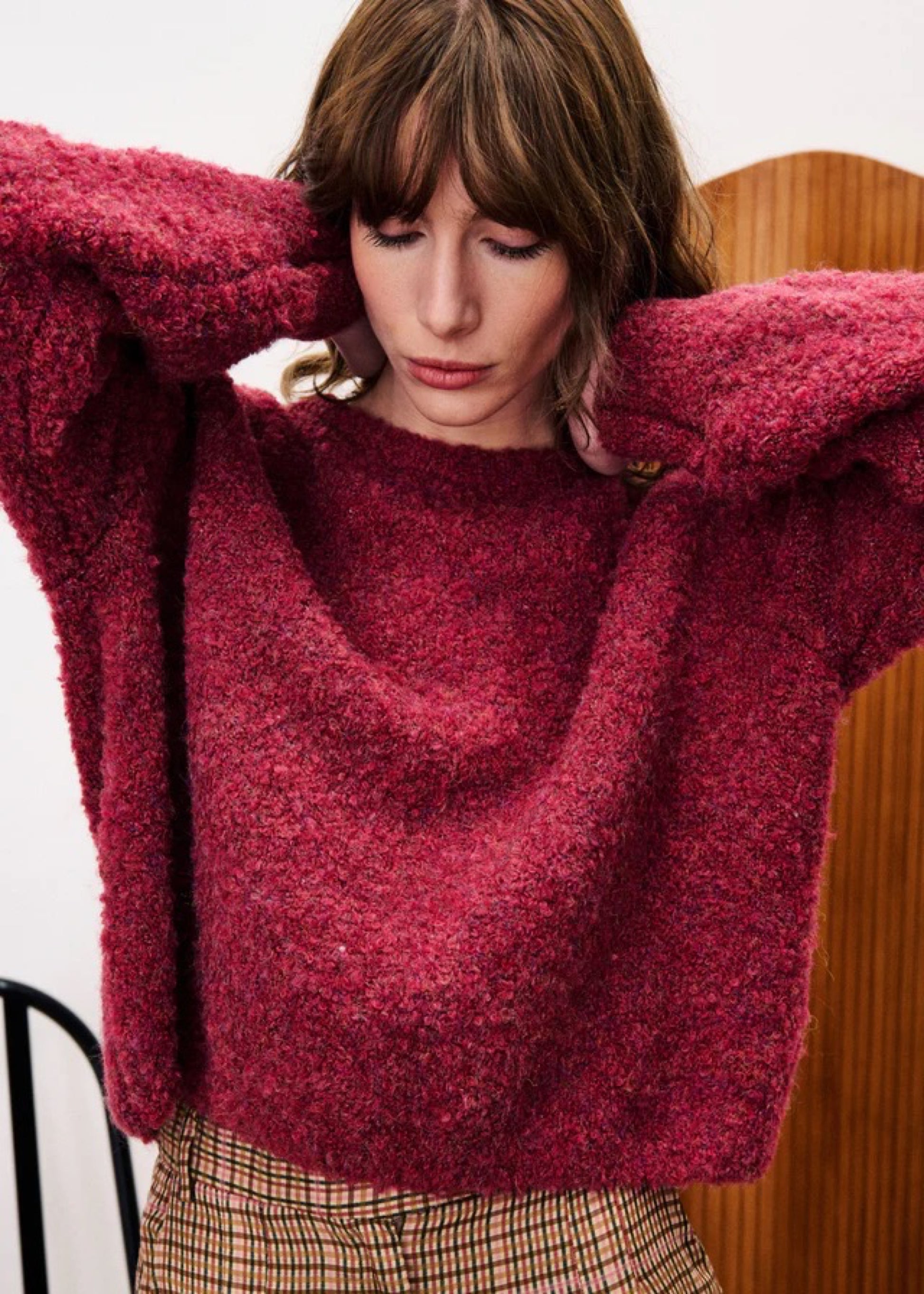 BORDEAUX Pulls - Camelia Pull van FRNCH
