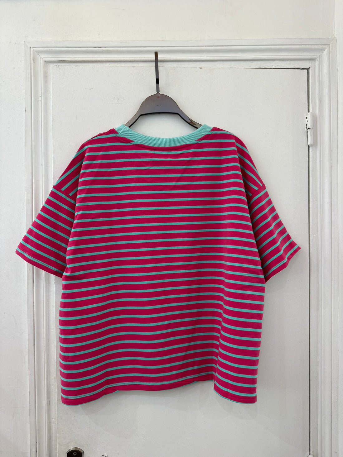 Love Smile striped Tee