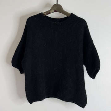 Alpaca short sleeve knit 8082
