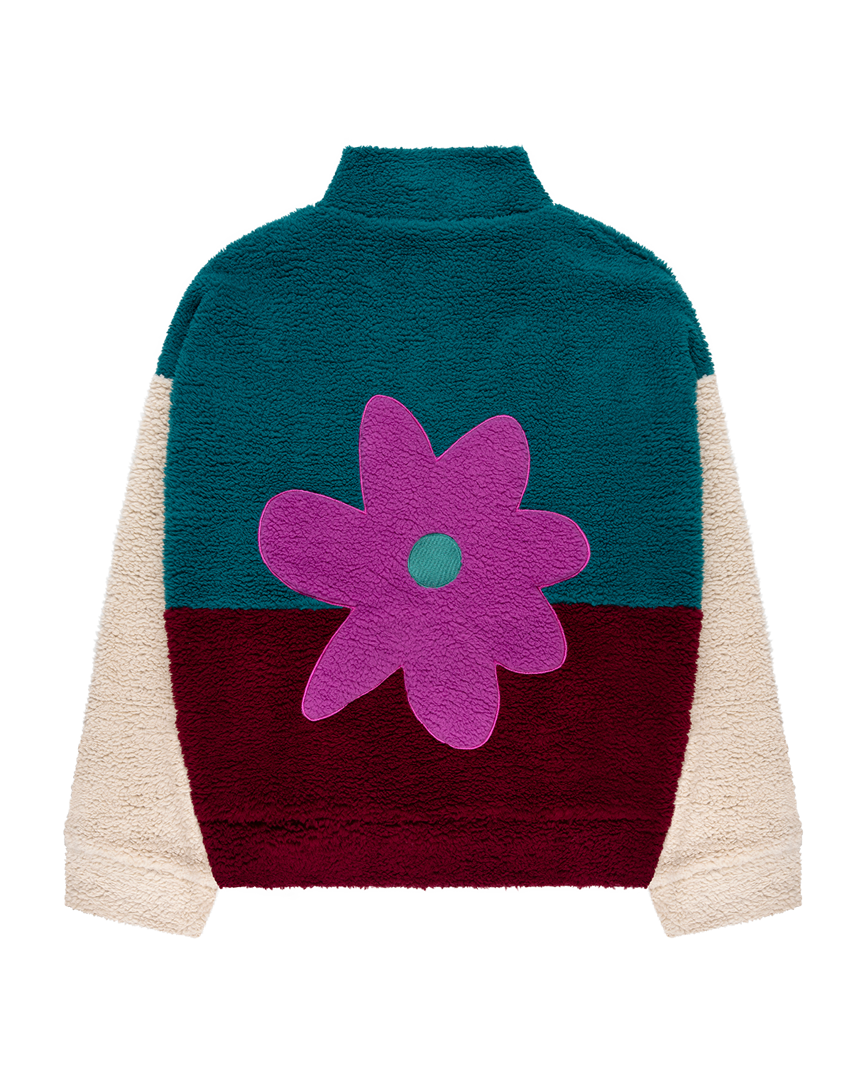 Jassen - Reversible Ella fleece jacket van Ellastiek