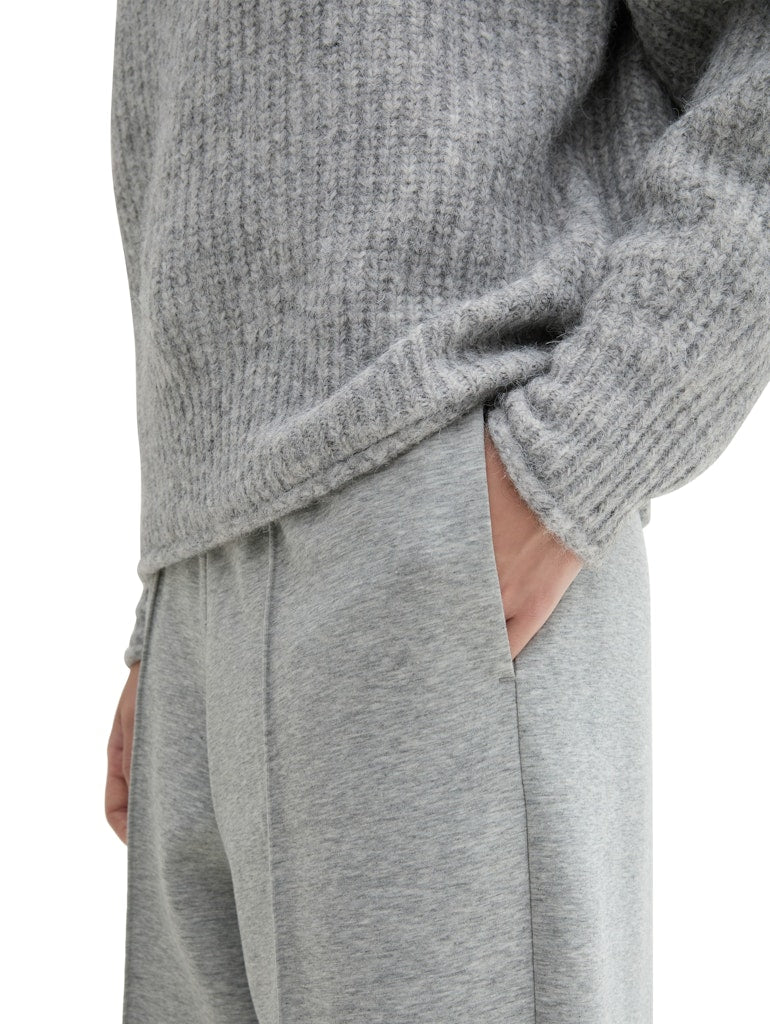 Pulls - hairy mock neck pullover van Tom Tailor