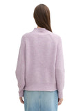 Pulls - hairy mock neck pullover van Tom Tailor