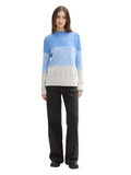 Pulls cozy mock neck pullover color block van Tom Tailor