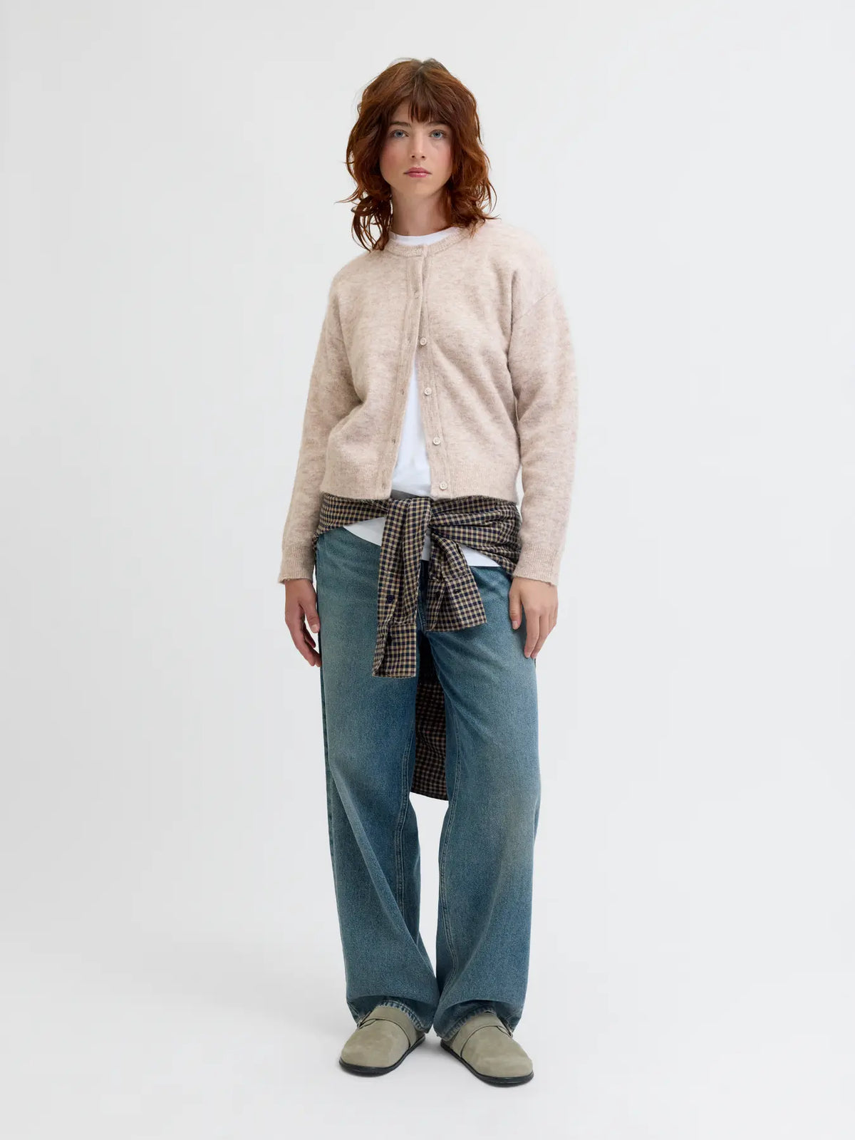 30% RD Jxmatilda Wool Blend Cardigan Knit
