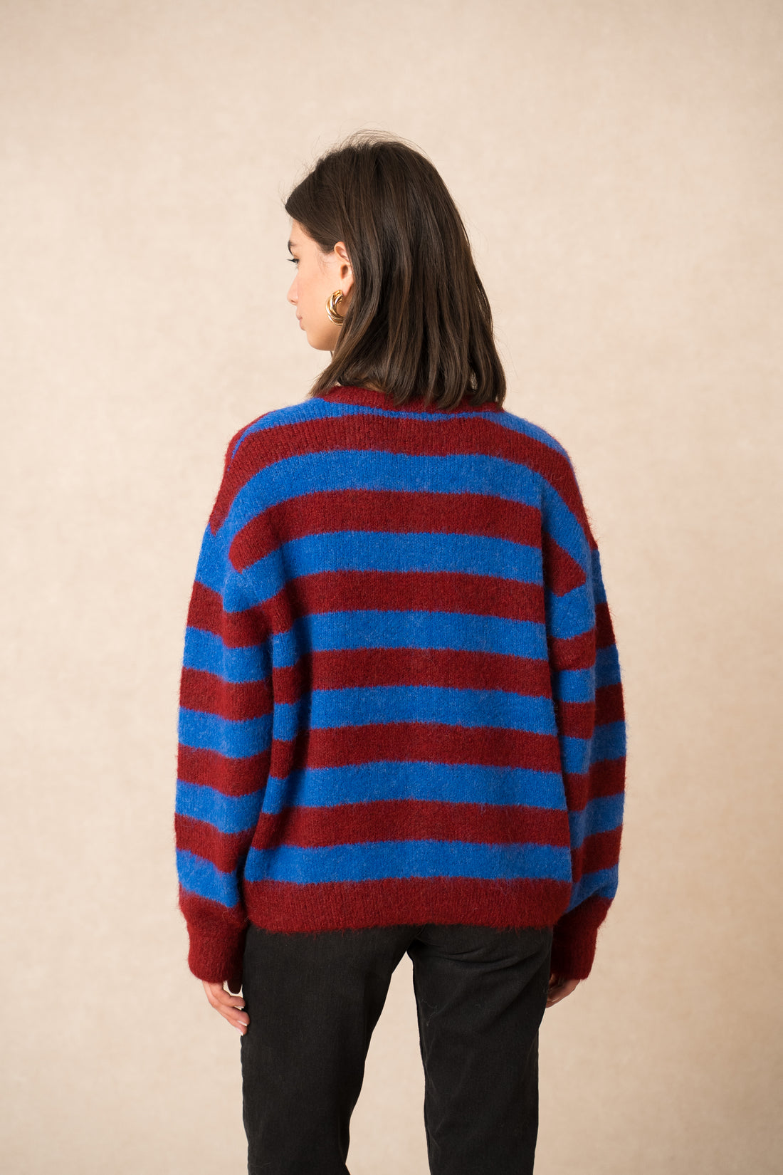 Bira striped cardigan