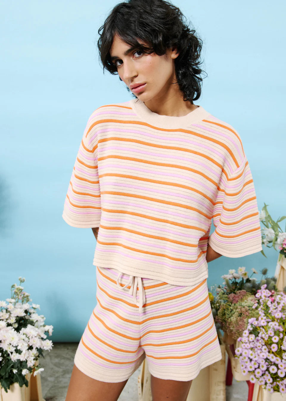 Orange Tops - Anicia Top van FRNCH