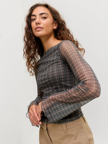 Jxminna Mesh Ls Top