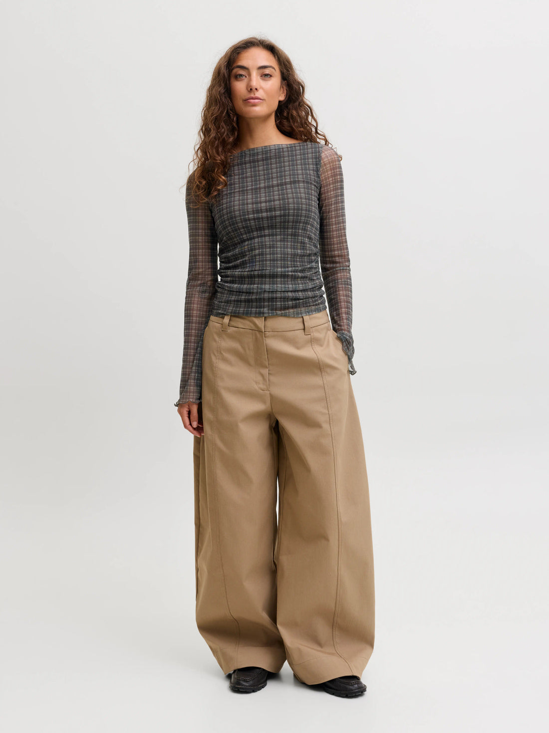 Jxminna Mesh Ls Top