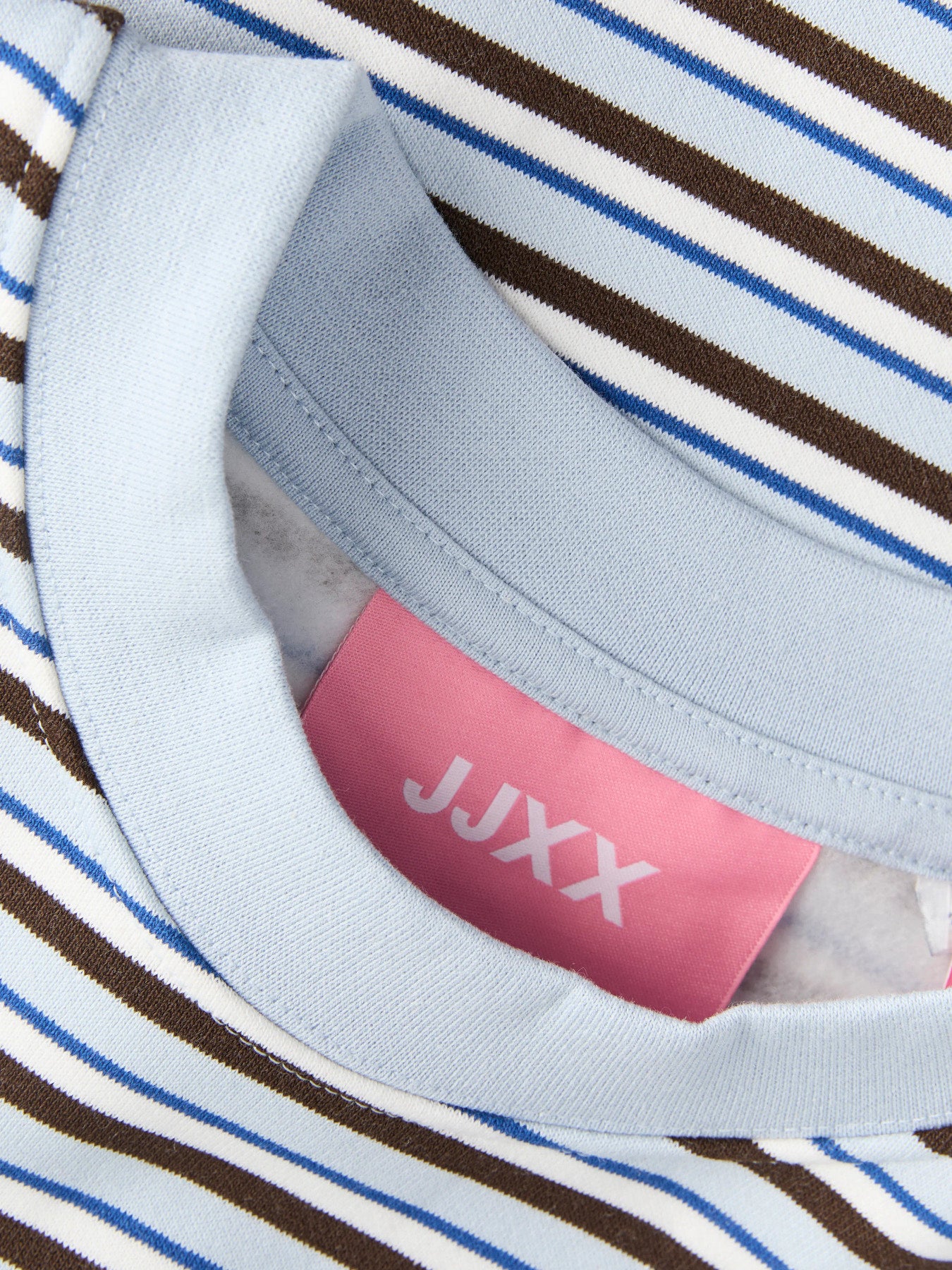 Jxea Sophia Boxy Stripe Crew Swt Exp Ln