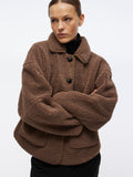 Fossil Jassen - Vimelusa Teddy Jacket van Vila