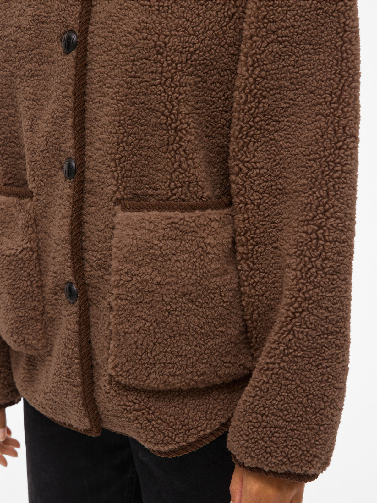 Jassen - 40% Vimelusa Teddy Jacket van Vila
