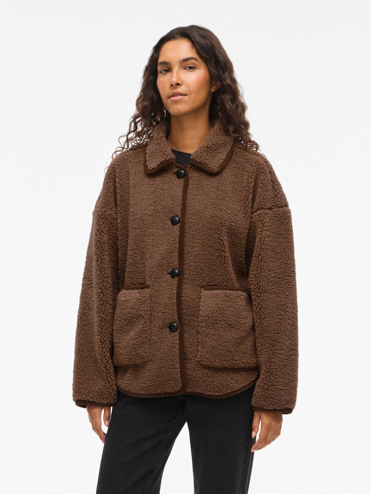 Jassen - 40% Vimelusa Teddy Jacket van Vila