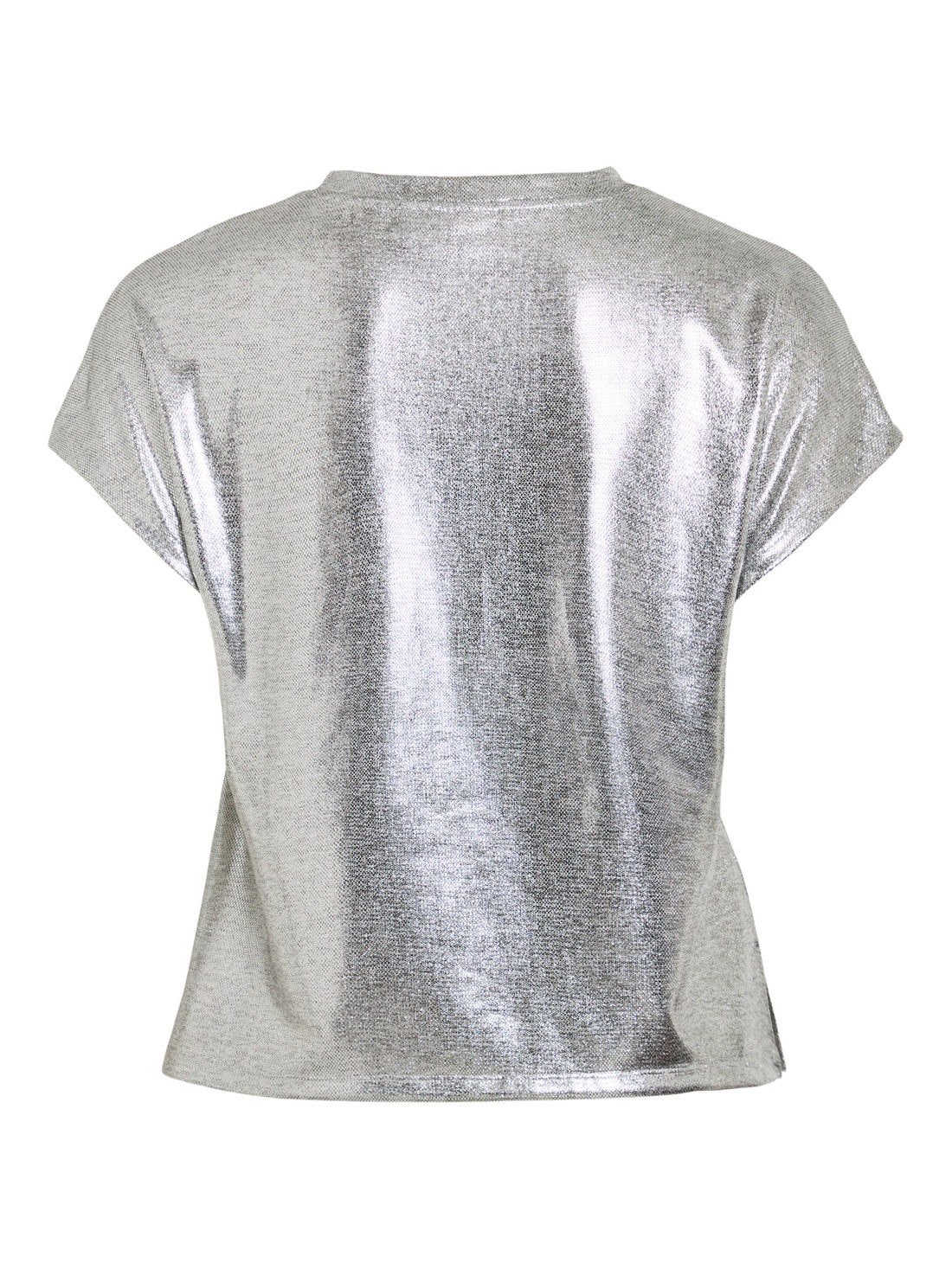 Silver Tops - Vihannan S/S O-Neck Top van Vila