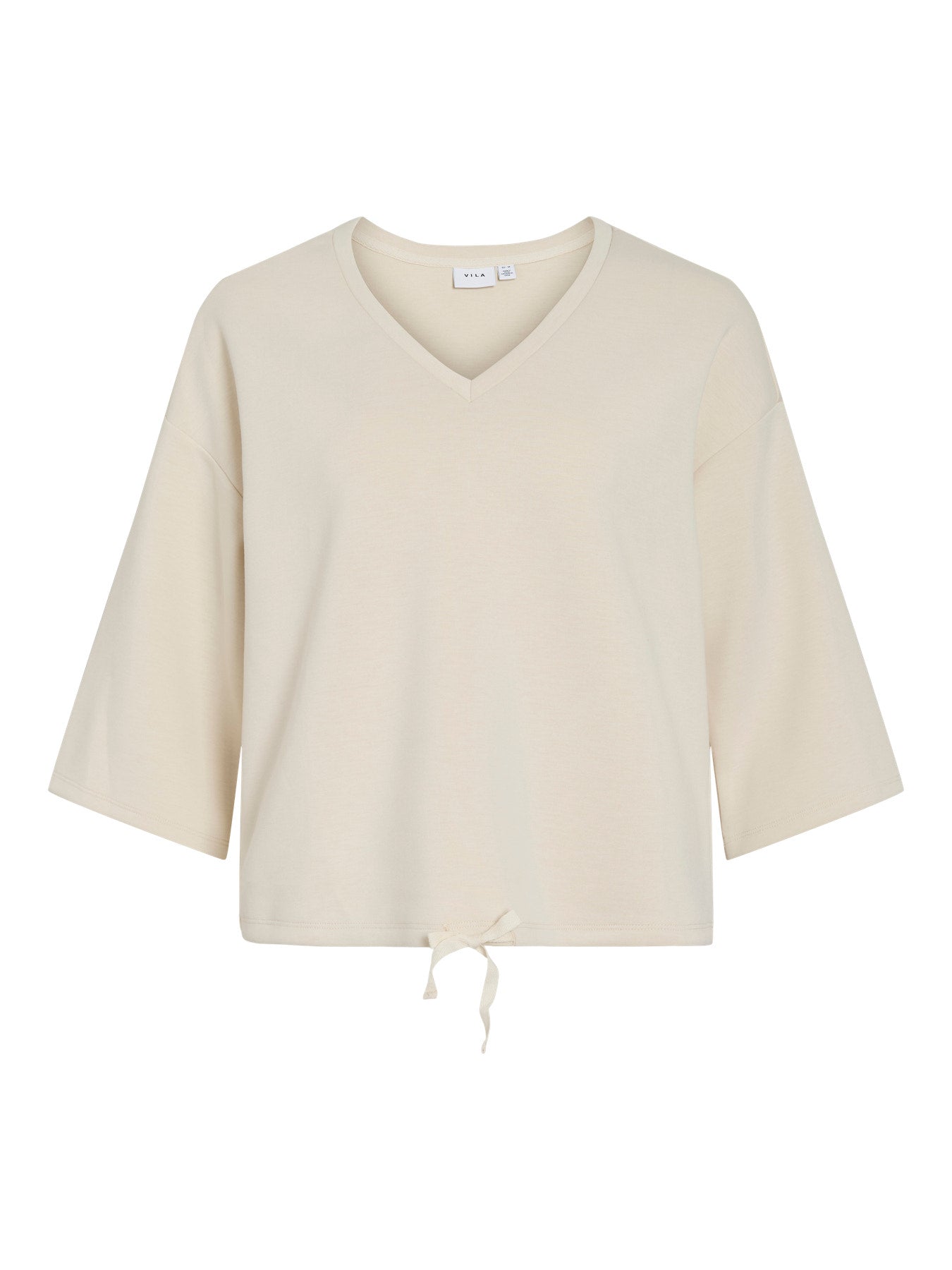 Tops - Vireflect V-Neck 3/4 String Top van Vila