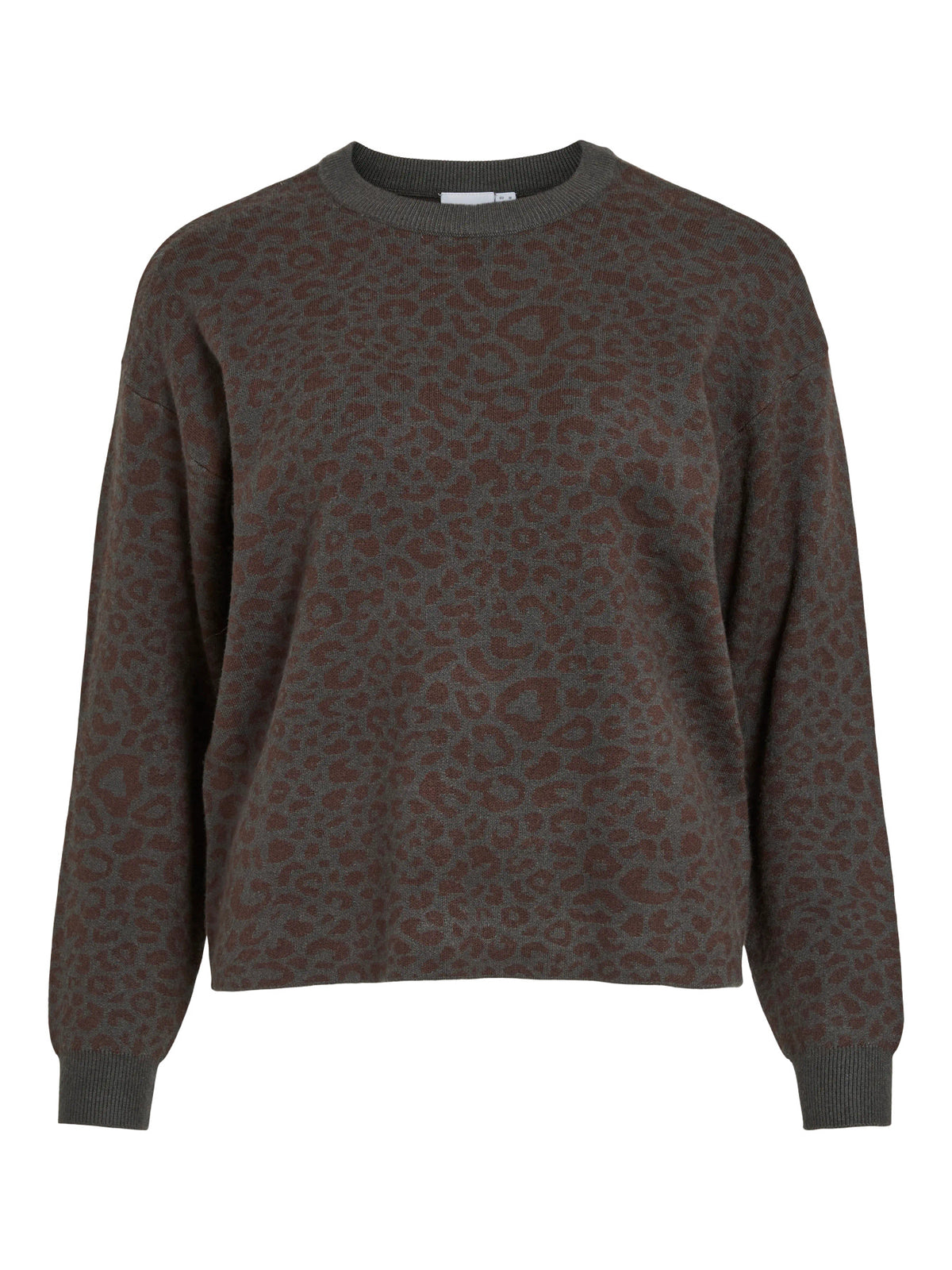 Vilopa O-Neck L/S Jaquard Knit Top