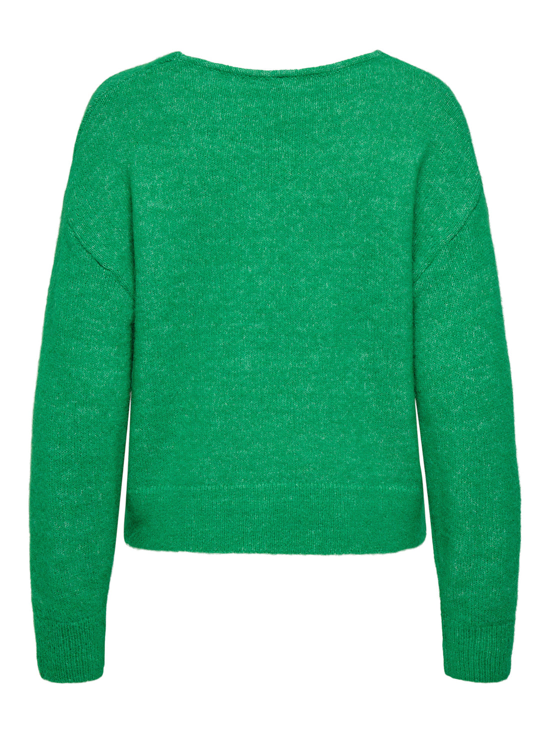 Deep Mint Melange Pulls - Onlazure Ls V-Neck Knit van Only