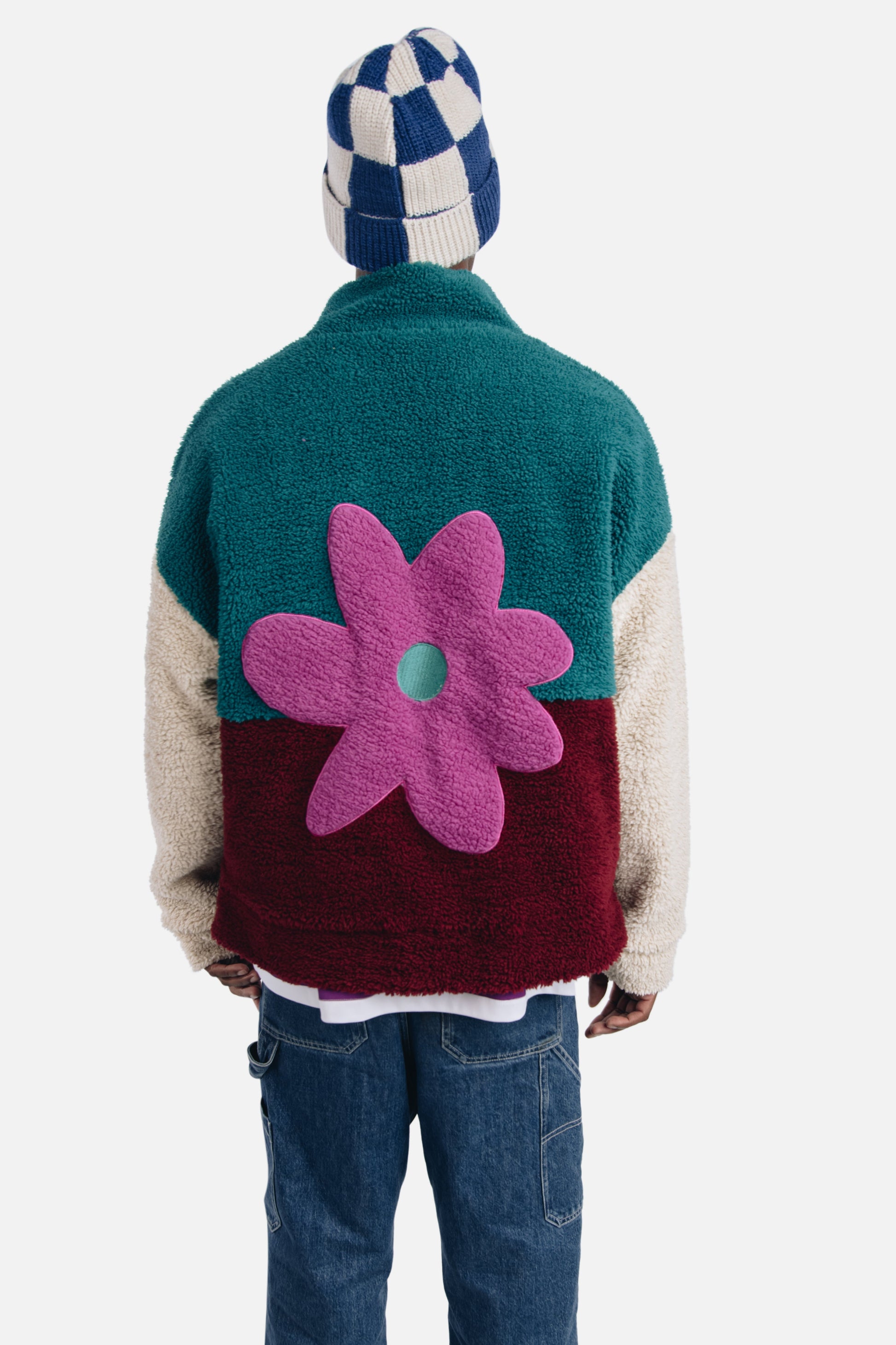 Jassen - Reversible Ella fleece jacket van Ellastiek