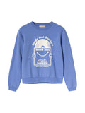 Persian Blue Tops - Record Store Sweatshirt van Mademoiselle YéYé