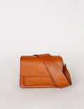 Handtassen - HARPER MINI Cognac Classic Leather van O My Bag