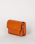 Handtassen - HARPER MINI Cognac Classic Leather van O My Bag